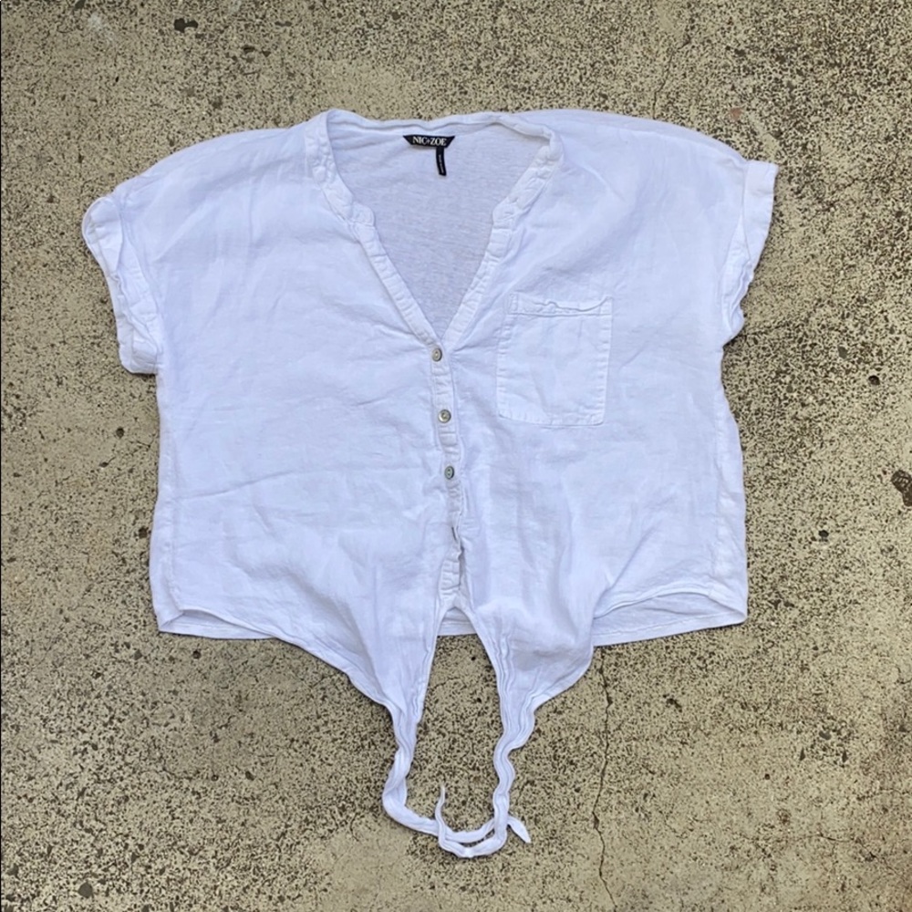 Nic + Zoe Summer Crop Top PM